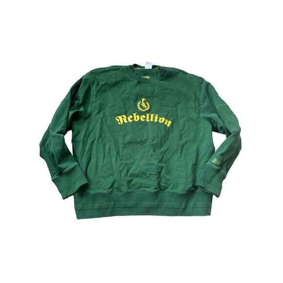NIKE Men’s Rebellion Green Crewneck Sweatshirt Size XL - Picture 3 of 6